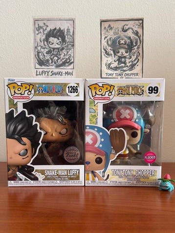 Funko - Funko Pop - One Piece - Snake-man Luffy #1266 - Tony