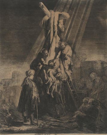 Rembrandt van Rijn (1606-1669), De kruisafneming