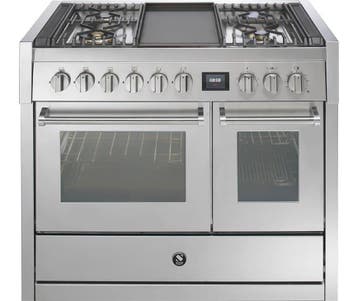 Steel GQ10SF-4T gas fornuis met 4 branders + bakplaat,, Ophalen of Verzenden, Nieuw
