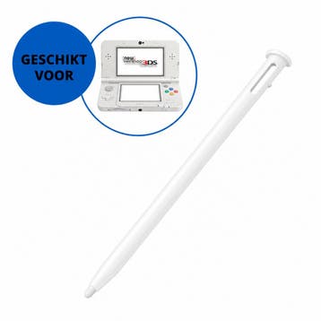 Stylus voor Nintendo (New) 2DS, 3DS, DS, DSi (XL) - Wit (Nie, Verzenden, Nieuw