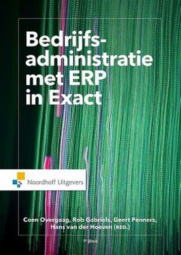 9789001846060 Bedrijfsadministratie met ERP in Exact Online, Verzenden, Zo goed als nieuw, C.A. Overgaag