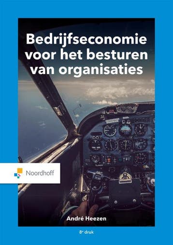 Bedrijfseconomie voor het besturen van, 9789001277789, Boeken, Verzenden, Zo goed als nieuw, HBO