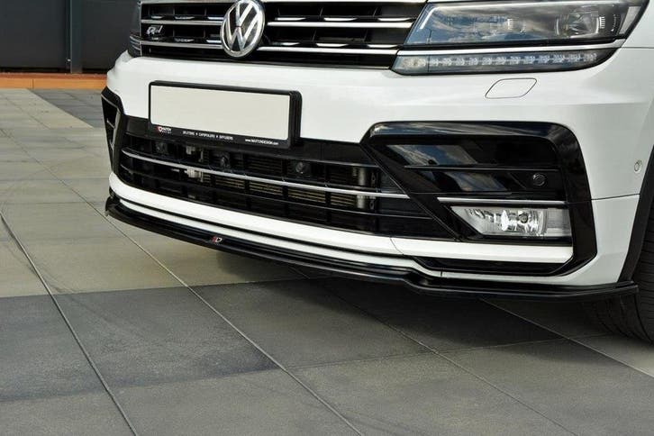 Front Splitter VW Tiguan Mk2 R-Line, Auto diversen, Tuning en Styling, Verzenden