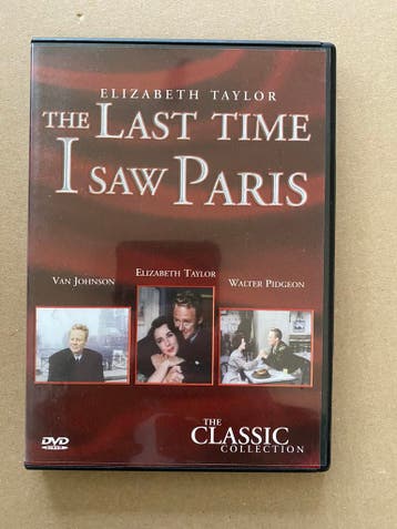 Klassieker - The Last Time I Saw Paris 1954 Elizabeth Taylor, Cd's en Dvd's, Dvd's | Klassiekers, Ophalen of Verzenden, 1940 tot 1960