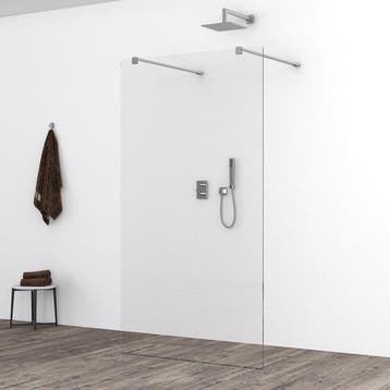 Wiesbaden Slim Inloopdouche Glasplaat - 95x200cm - 8mm -, Doe-het-zelf en Verbouw, Sanitair, Ophalen of Verzenden, Nieuw, Glas