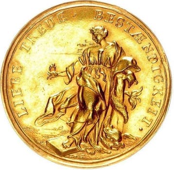 Duitsland. Goldmedaille zu 3 Dukaten o.J. Auf die Liebe und, Postzegels en Munten, Munten | Europa | Niet-Euromunten