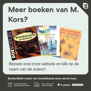 Foam patchwork zonder naald en draad / Doeboekjes - M. Kors, Verzenden, Gelezen, M. Kors