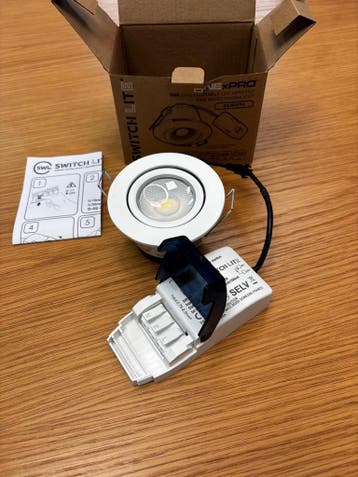 ONExPRO LED Inbouwspot | Dimbaar IP65 3-in-1 Instelbaar, Huis en Inrichting, Lampen | Spots, Ophalen of Verzenden, Nieuw, Plafondspot of Wandspot
