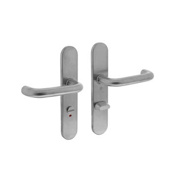 Intersteel Deurkruk Rond op schild met, Verzenden, Nieuw