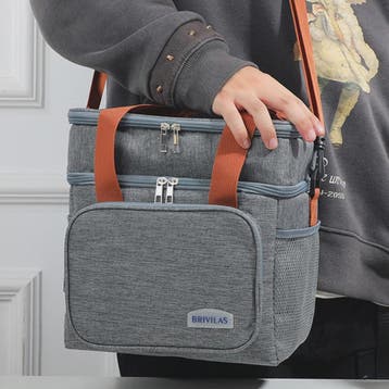 Moderne Lunchtas met Grote Capaciteit - Dubbele Isolatie & C, Verzenden, Nieuw