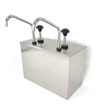 HCB Sauspomp - 2 x 4 liter - RVS, Verzenden, Nieuw in verpakking, Overige typen