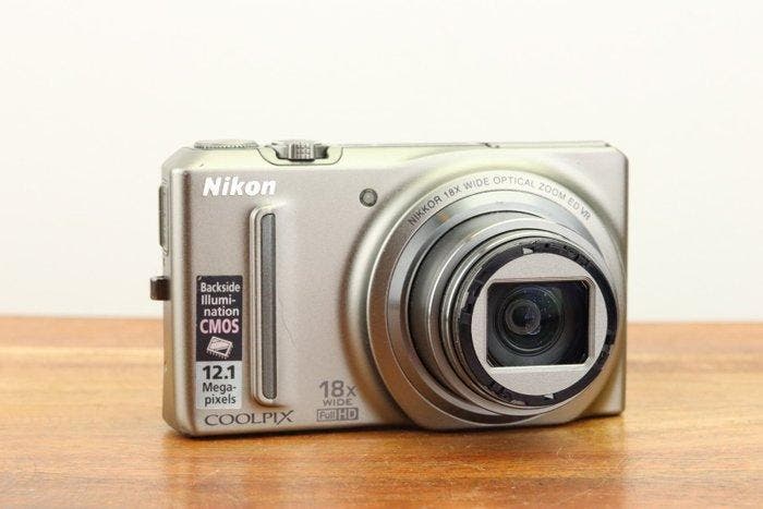 Nikon Coolpix S9100 Digitale camera, Audio, Tv en Foto, Fotocamera's Digitaal
