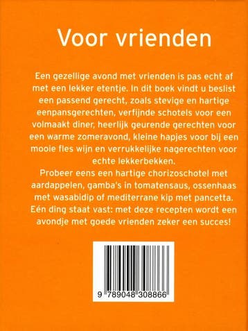 Voor vrienden / Mini kookboekjes 9789048308866, Boeken, Verzenden, Zo goed als nieuw