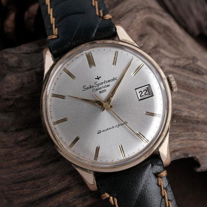 Seiko - Sportsmatic Calendar - Zonder minimumprijs - J15017, Sieraden, Tassen en Uiterlijk, Horloges | Antiek