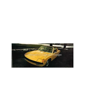 1970 PORSCHE 911 & 914 BROCHURE ENGELS, Nieuw, Porsche, Author