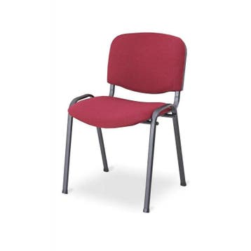 Lerarenstoel | Rood | 10 Stuks | 540x820(h)mm Luxus, Verzenden, Nieuw in verpakking