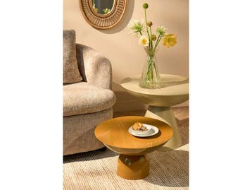 Mica Decorations Celise - Bijzettafel - H44 x Ø59 cm -, Verzenden, Nieuw