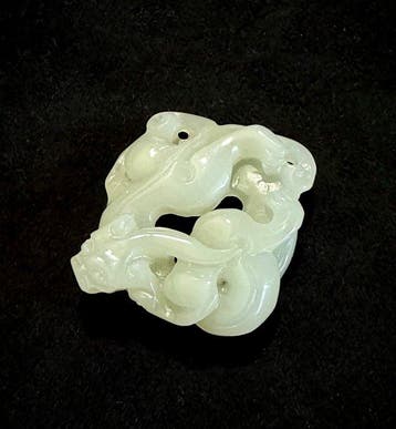 hanger - Jade - China - Eind 20e eeuw, Antiek en Kunst