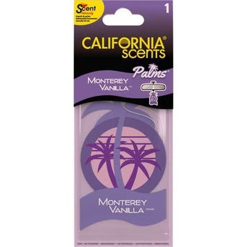 California Scents Palms Luchtverfrisser Montery Vanilla, Auto diversen, Ophalen of Verzenden