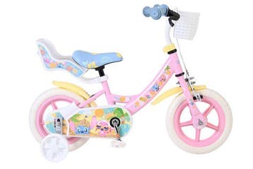 Disney Stitch 12 inch kinderfiets – Mag Wheels, Roze, Verzenden, Nieuw