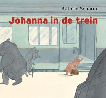 Johanna in de trein 9789025747862 Kathrin Schärer, Verzenden, Zo goed als nieuw, Kathrin Schärer