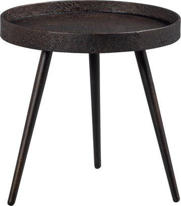 WOOOD Bounds Bijzettafel M - Metaal - Antique Goud - 41xØ41, Huis en Inrichting, Verzenden, Nieuw