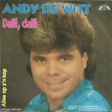 vinyl single 7 inch - Andy de Witt - Dalli, Dalli, Verzenden, Zo goed als nieuw, 7 inch, Nederlandstalig