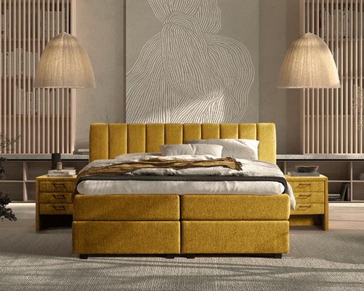 NORMA® Timeless Bulge Boxspring - 120 x 200, Huis en Inrichting, Slaapkamer | Boxsprings