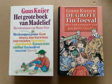Guus Kuijer Bundelingen Tin Toeval 296 blz Madelief 403 blz, Verzenden, Zo goed als nieuw, Fictie algemeen