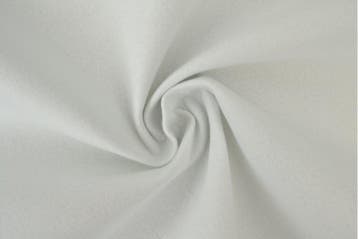 Vilt 1 mm Wit - rol 15 meter, Hobby en Vrije tijd, Stoffen en Lappen, Verzenden, Nieuw, Wit