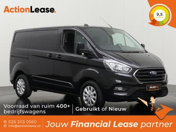 Ford Transit Custom Bestelbus L1 H1 2023 Diesel Automaat, Automaat, Zwart, Diesel, Nieuw