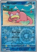 Slowpoke 018/131 reverse holo Prismatic Evolutions, Ophalen of Verzenden, Nieuw, Losse kaart, Foil