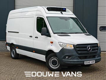 Zakelijke Lease |  Mercedes-Benz Sprinter 317 L2H2 Automaat, Automaat, Stof, Gebruikt, Zwart