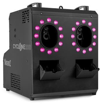 beamZ Cyclone200 Rook- & Bubbelmachine met 24 RGBW LED’s en, Ophalen of Verzenden, Nieuw
