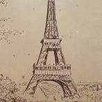 Geneviève Marie Gallibert (1888-1978) - Vue du Champ-de-Mars