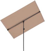 MaxxGarden Schaduwdoek - Parasol - zonnezeil op steel 130..., Tuin en Terras, Verzenden, Nieuw, Kantelbaar