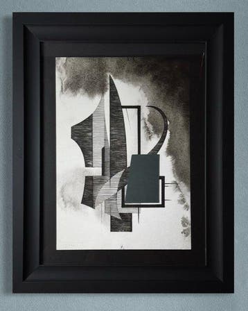 Eugène Eechaut (1928-2019) - Abstract ink composition