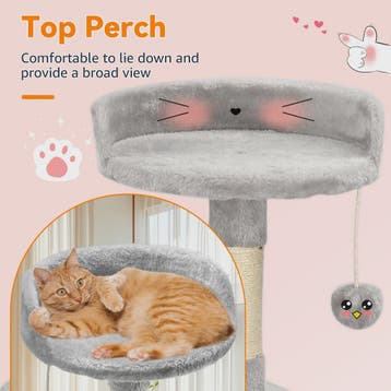 Luxe Kattenboom met Krabpalen, Huisje en Speeltjes - Multi-L, Dieren en Toebehoren, Verzenden, Nieuw