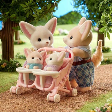 Sylvanian Families 5696 Familie woestijn vos- 4, Ophalen of Verzenden, Zo goed als nieuw