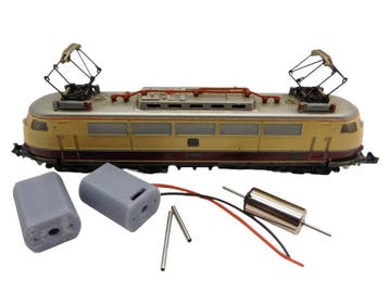 micromotor NM042 motor ombouwset voor Minitrix E 03, Overige merken, Gelijkstroom, Verzenden, Overige typen