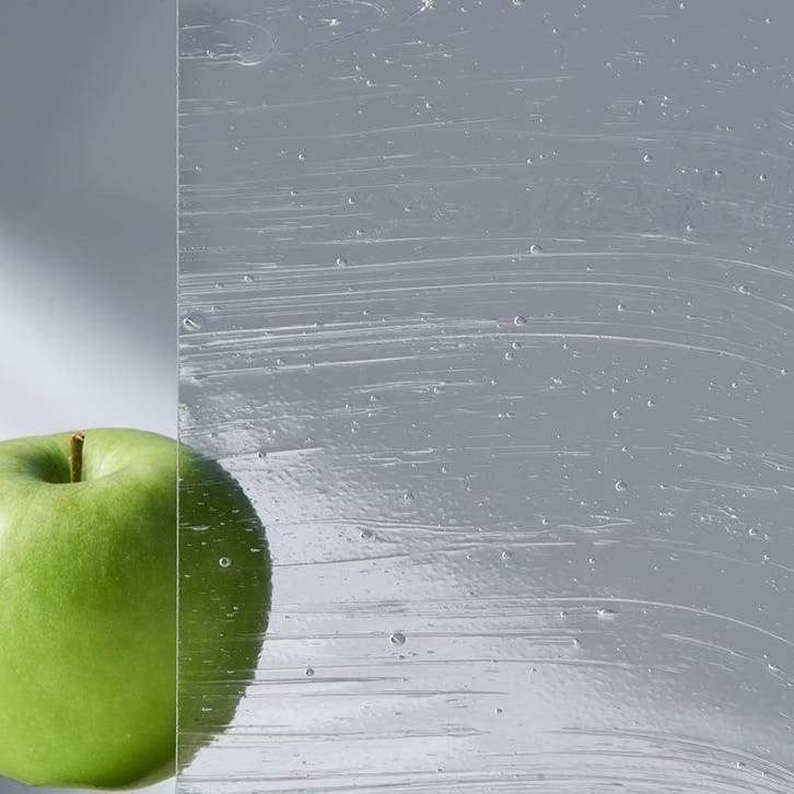 Enkel glas figuurglas Altdeutsch K blank 4mm, Doe-het-zelf en Verbouw, Glas en Ramen, Nieuw, Ophalen of Verzenden