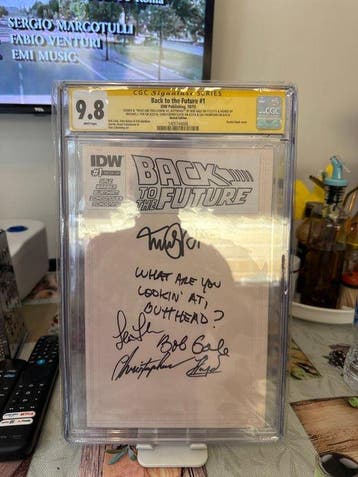 Back to the Future #1 - Cover D Artists Edition Blank, Boeken, Nieuw
