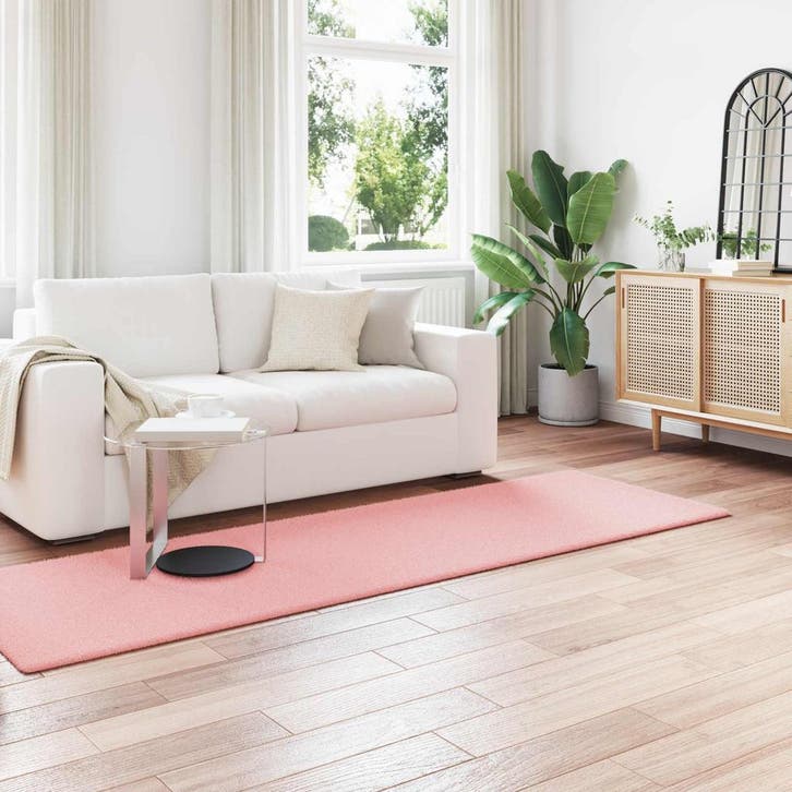 vidaXL Antislip vloerkleed van imitatie konijnenbont OLITE, Huis en Inrichting, Stoffering | Tapijten en Kleden, Nieuw, Verzenden