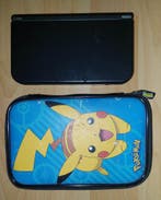 New 3DS XL Antraciet (donkergrijs) (Nintendo 3ds, Spelcomputers en Games, Games | Nintendo 2DS en 3DS, Ophalen of Verzenden, Zo goed als nieuw