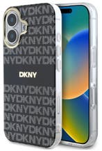 DKNY iPhone 16 Magsafe Back Cover PatternTonal Stripe, Verzenden, Nieuw, Frontje of Cover