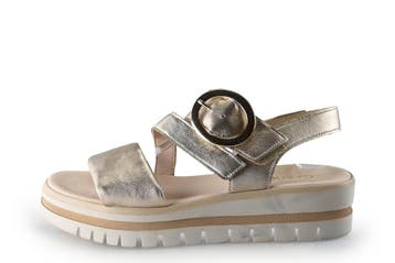 Gabor Sandalen in maat 41 Goud, Overige kleuren, Verzenden, Gabor, Sandalen of Muiltjes