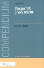 Compendium van het burgerlijk procesrecht druk 9789013085778, Boeken, Zo goed als nieuw