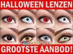 Halloween lenzen - Party lenzen - Fun Lenzen - Kleurlenzen, Ophalen of Verzenden, Nieuw, Feestartikel, Halloween of Griezel