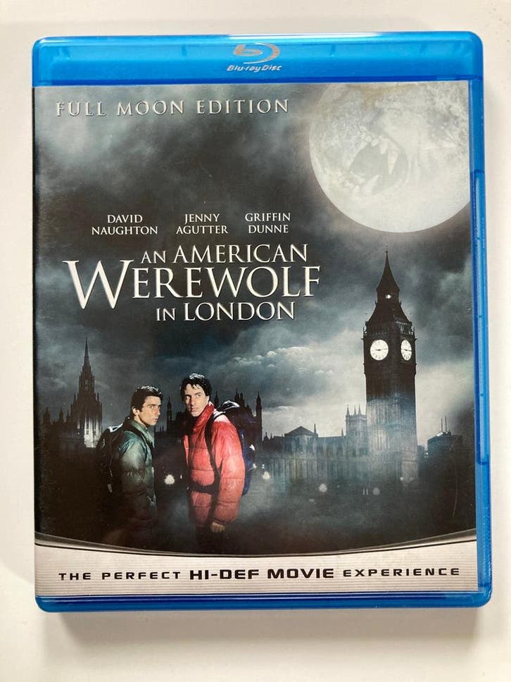 AN AMERICAN WEREWOLF IN LONDON (IMPORT WITH DUTCH SUBS), Cd's en Dvd's, Blu-ray, Gebruikt, Verzenden