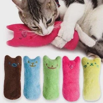 Grappig Kattenkruid Speeltje - Interactief Pluche Speelgoed, Verzenden, Nieuw